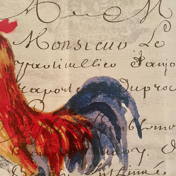 NEW Retired Williams Sonoma Large French Chicken Tea Towel - Picture 3 of 5